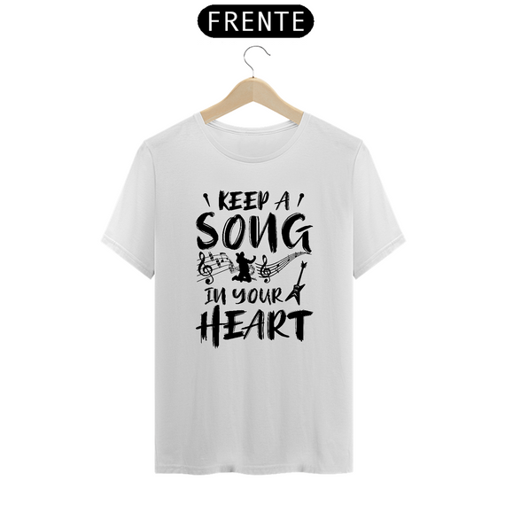 Camiseta Prime Arte Music - Song In Your Heart 02