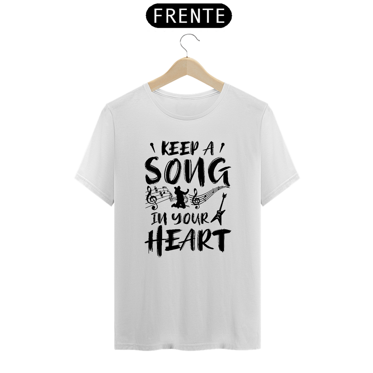 Nome do produto: Camiseta Prime Arte Music - Song In Your Heart 02