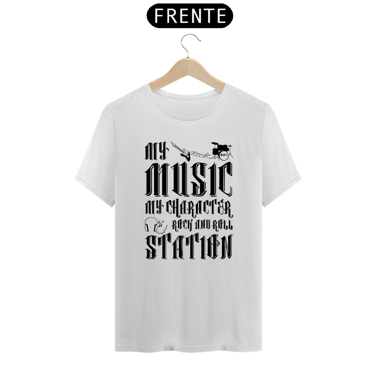 Nome do produto: Camiseta Prime Arte Music - My Music 02