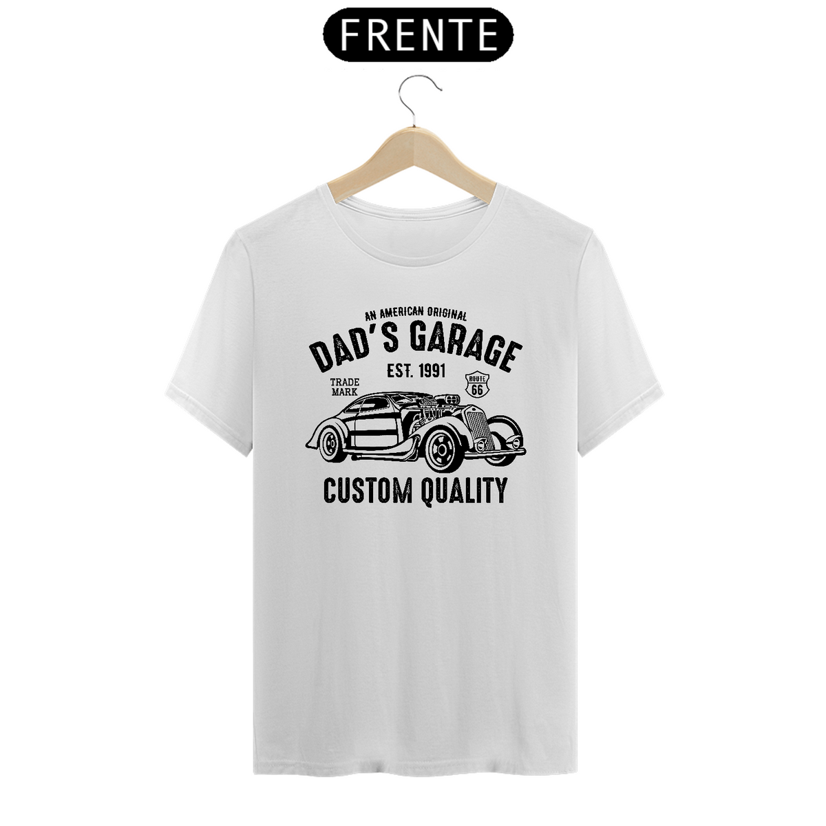 Nome do produto: Camiseta Prime Arte Cars And Trucks - Dad\'s Garage