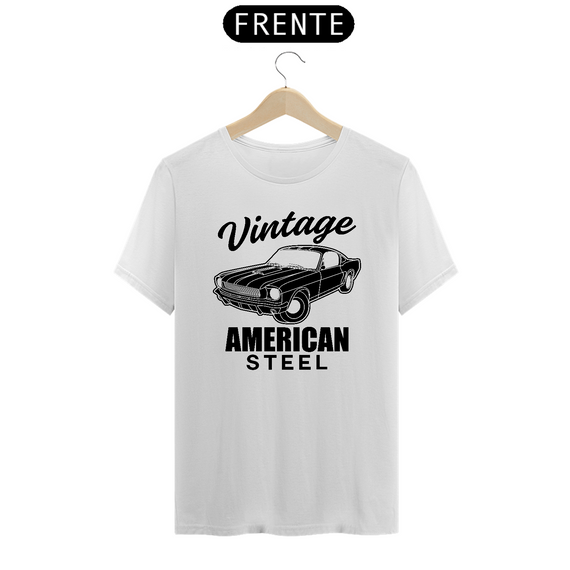 Camiseta Prime Arte Cars And Trucks - American Steel