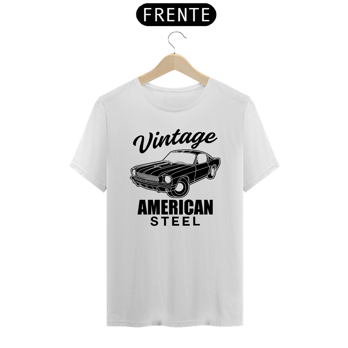 Nome do produto: Camiseta Prime Arte Cars And Trucks - American Steel