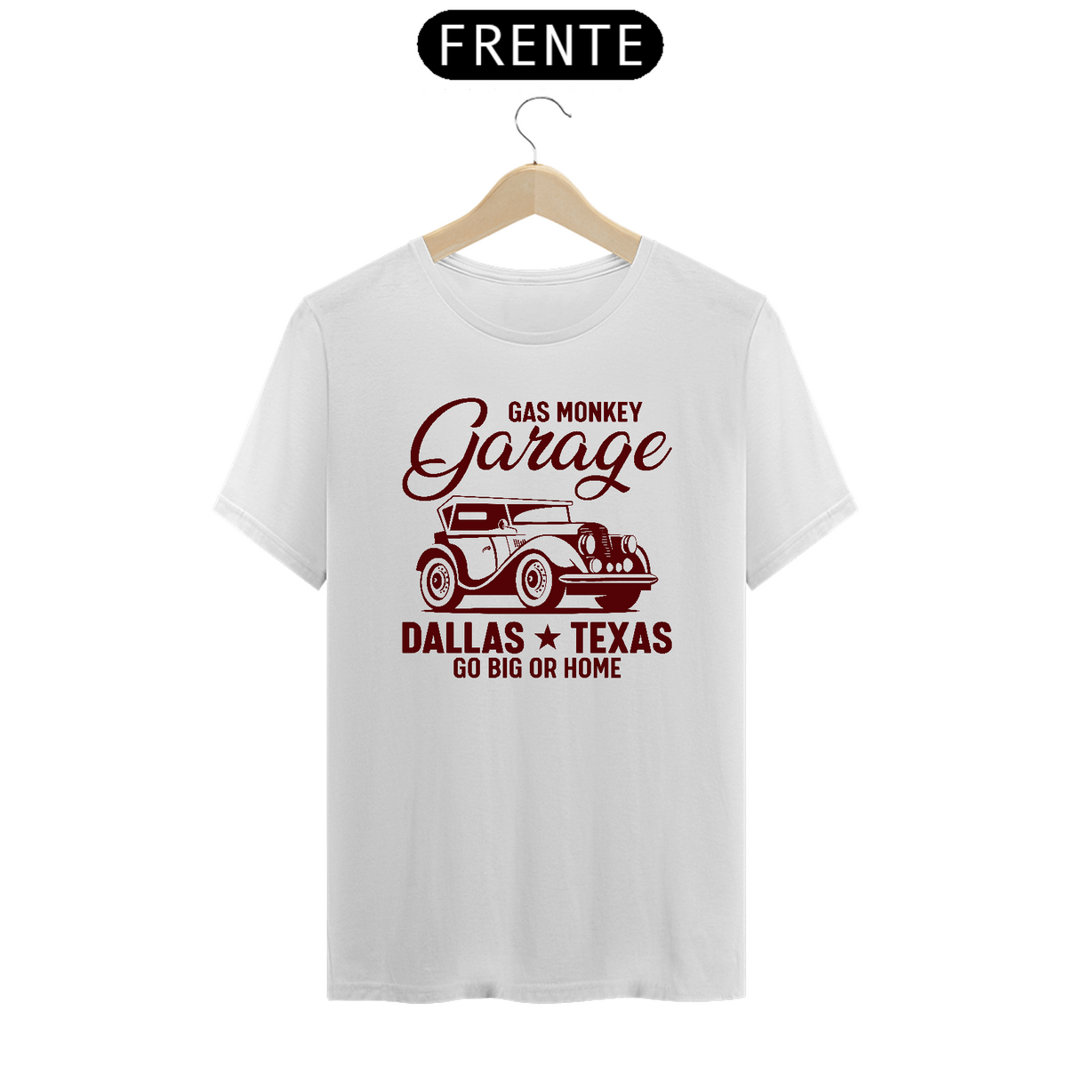 Nome do produto: Camiseta Prime Arte Cars And Trucks - Dallas Texas Garage