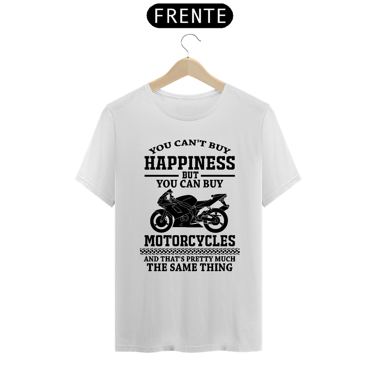 Nome do produto: Camiseta Prime Arte Motos - Happines