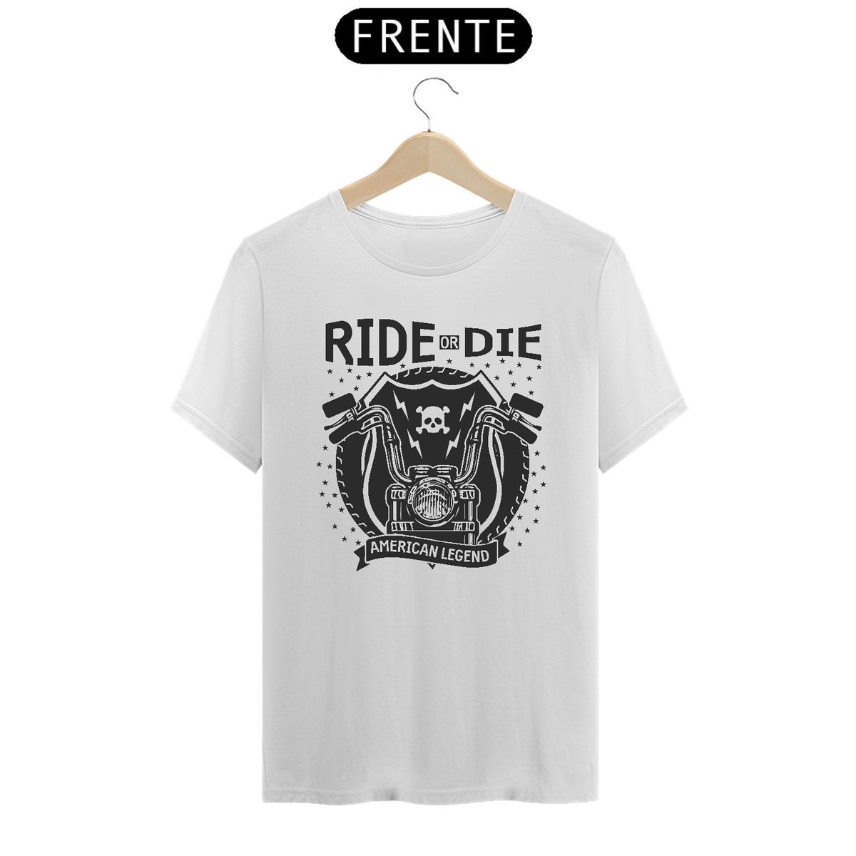 Nome do produto: Camiseta Prime Arte Motos - American Legend