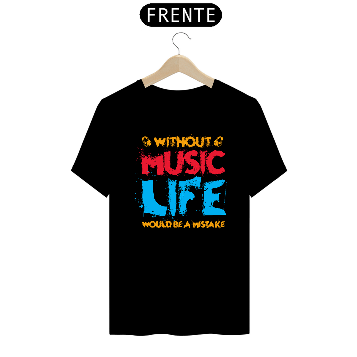 Nome do produto: Camiseta Prime Arte Music - Music Life