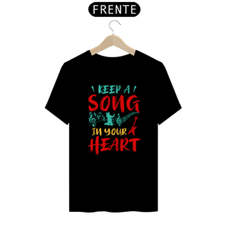 Camiseta Prime Arte Music - Song In Your Heart