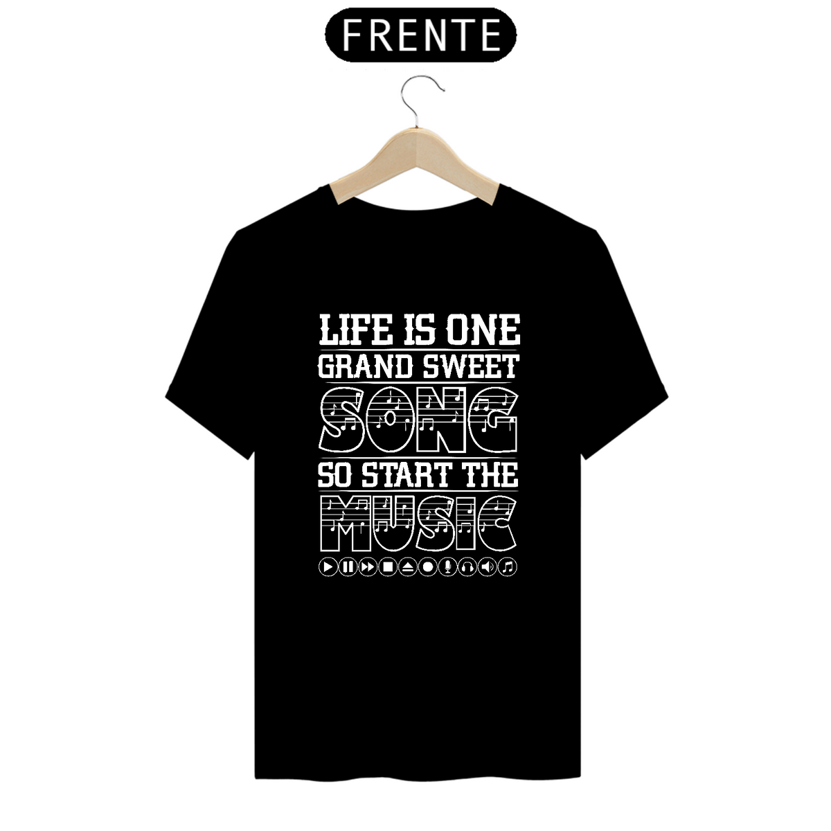 Nome do produto: Camiseta Prime Arte Music - Song Music 01
