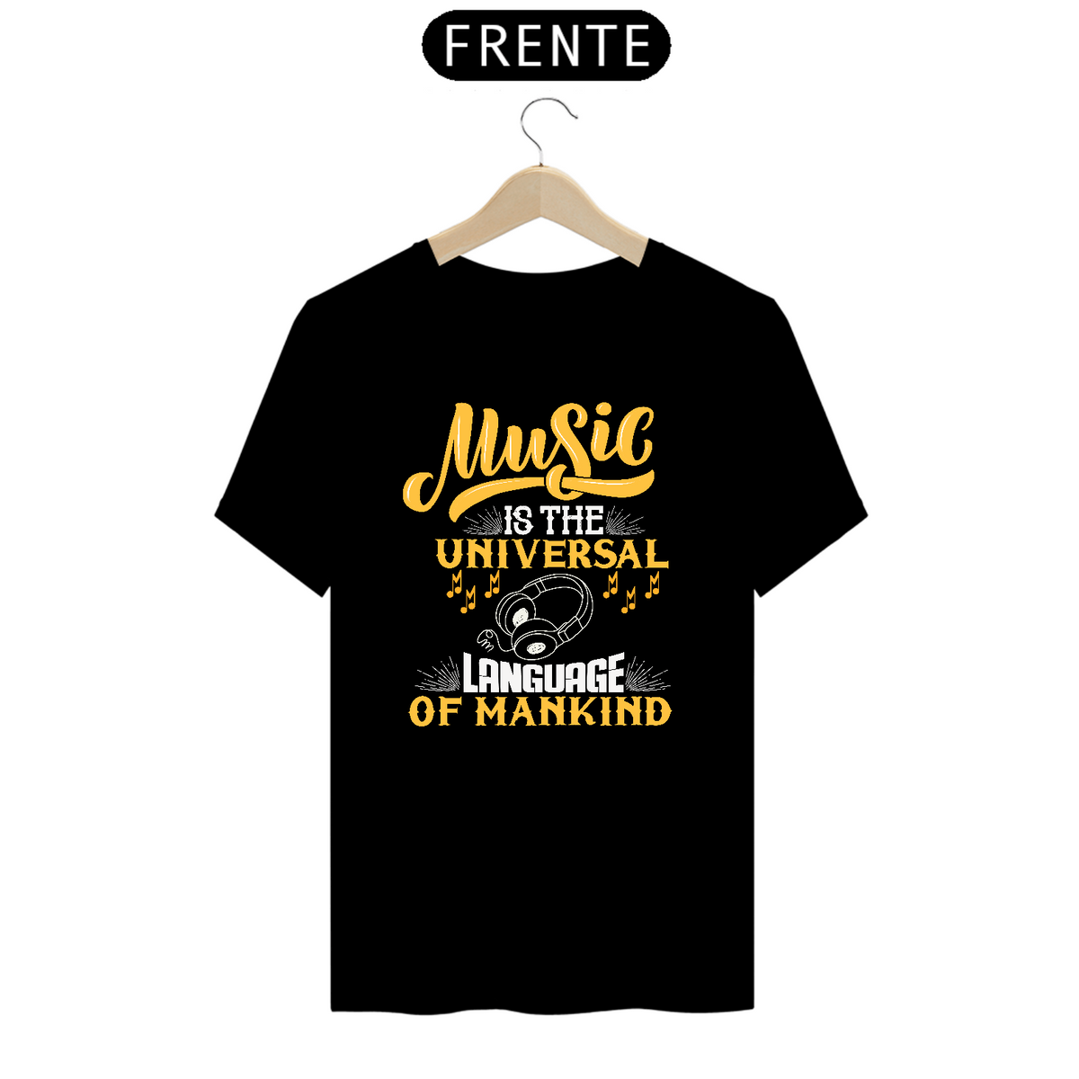 Nome do produto: Camiseta Prime Arte Music - Music Is The Universal Language
