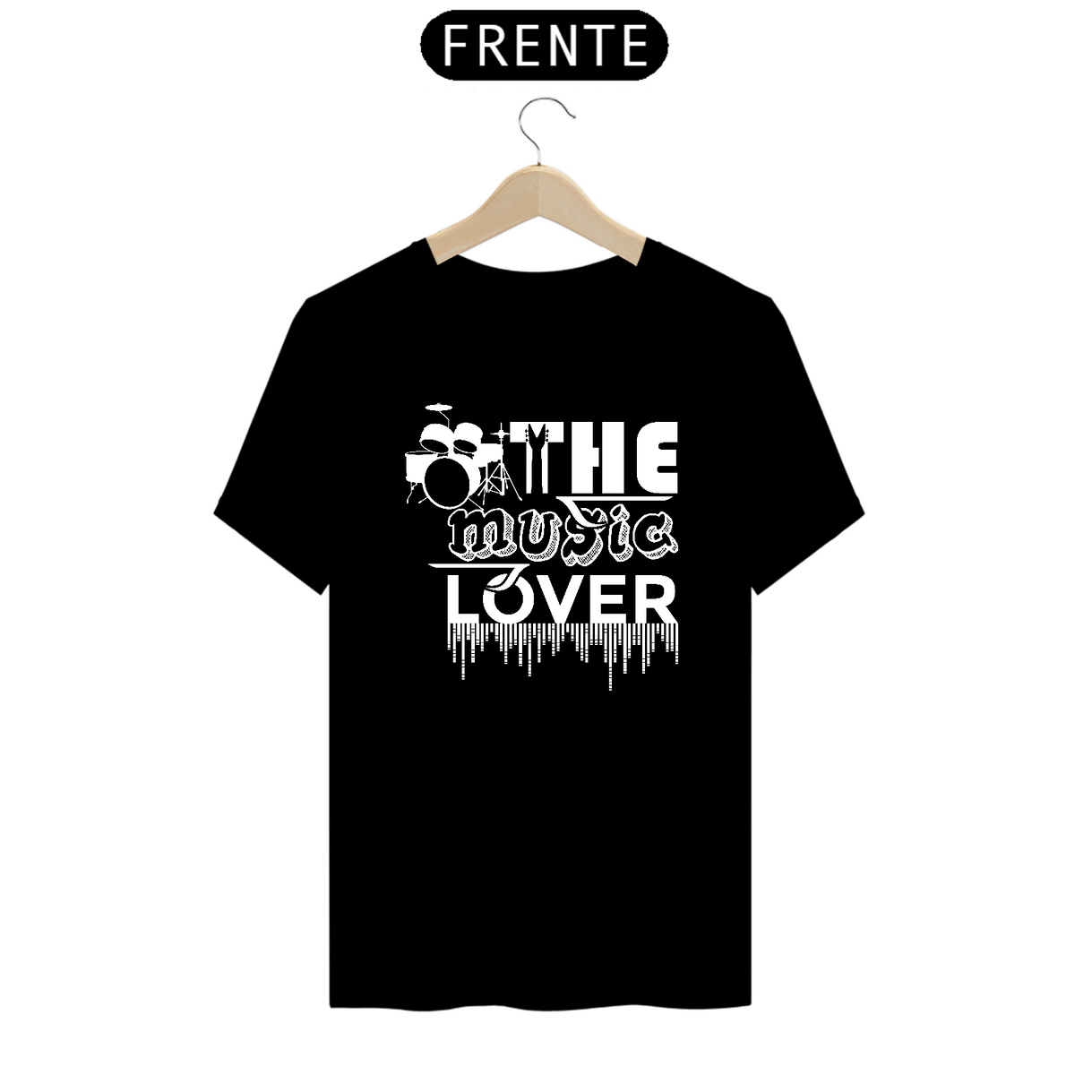 Nome do produto: Camiseta Prime Arte Music - The Music Lover