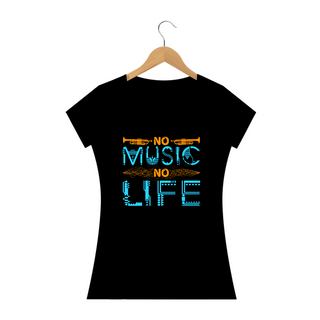 Nome do produtoBaby Long Prime Arte Music - No Music No Life