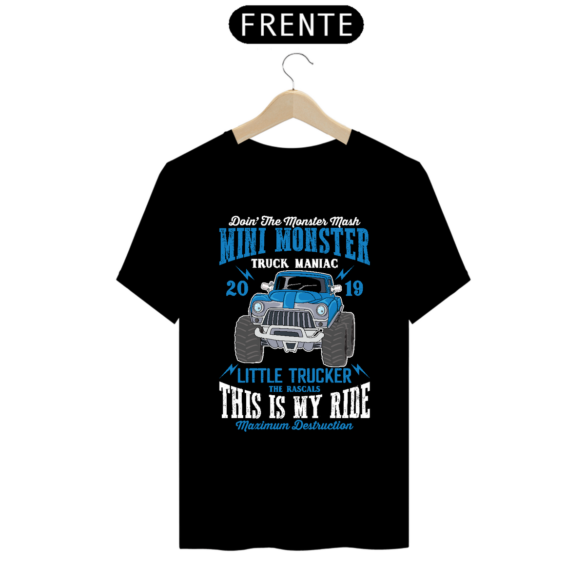 Nome do produto: Camiseta Prime Arte Cars And Truck - Mini Monster