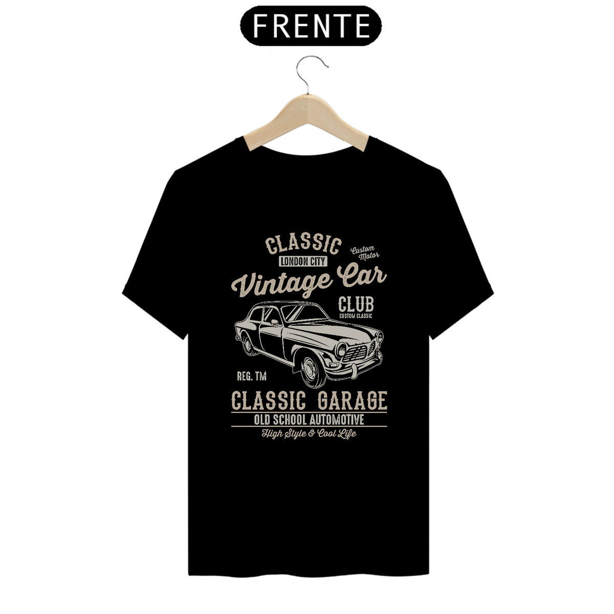 Nome do produto: Camiseta Prime Arte Cars And Trucks - Classic Garage