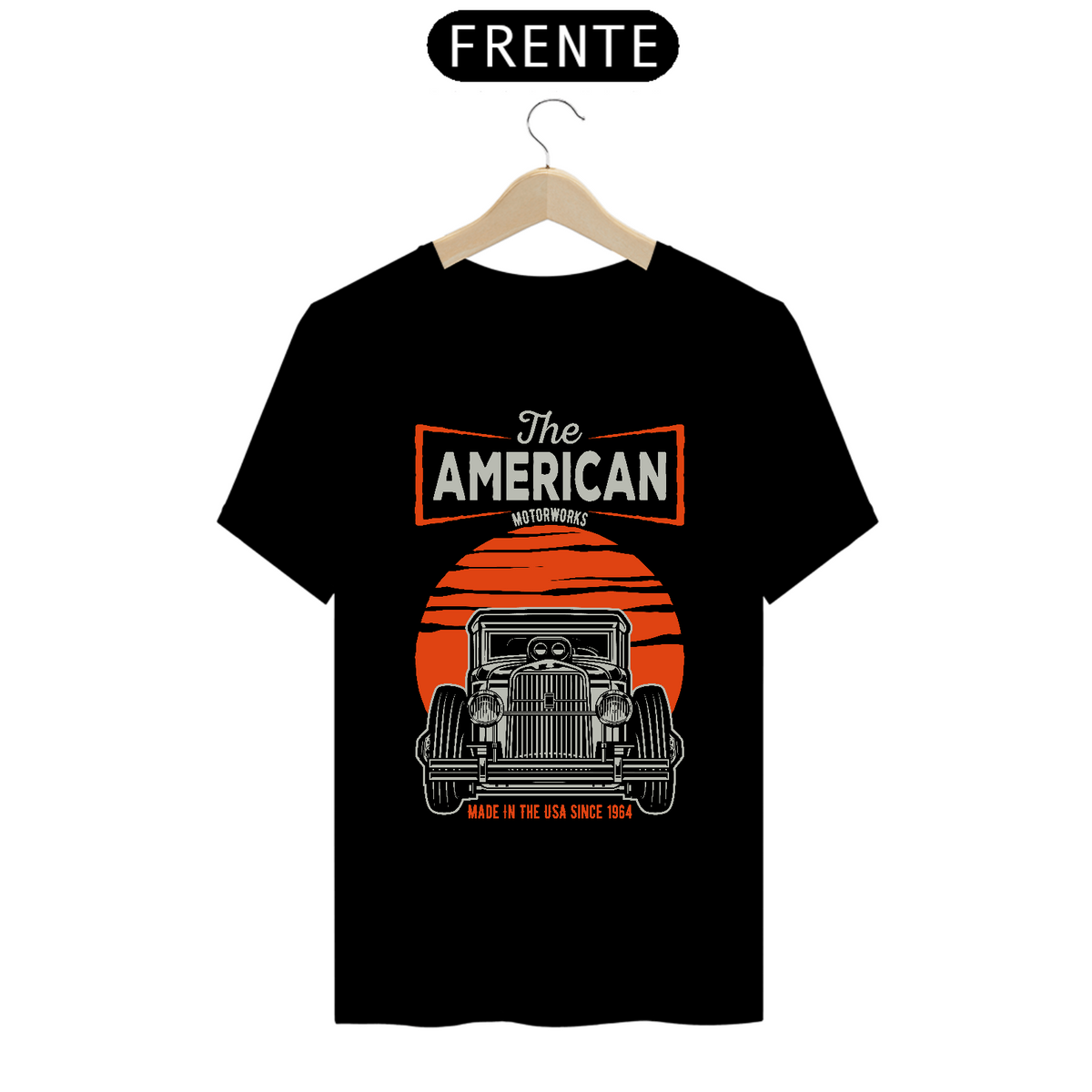 Nome do produto: Camiseta Prime Arte Cars And Trucks - The American Motor Works