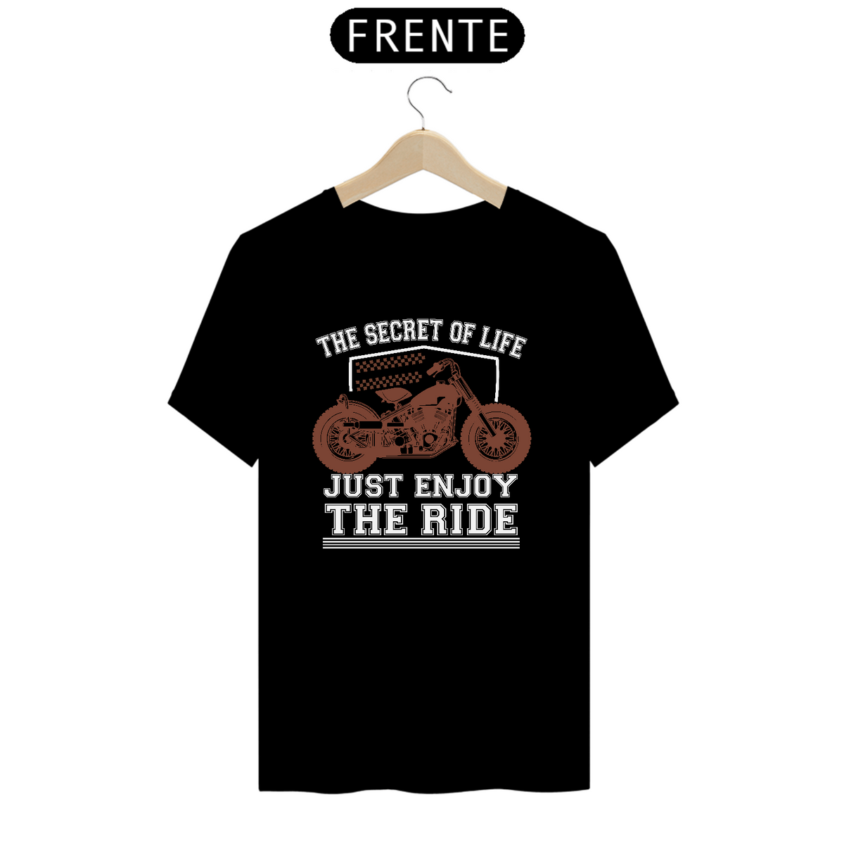 Nome do produto: Camiseta Prime Arte Motos - The Secret Of Life