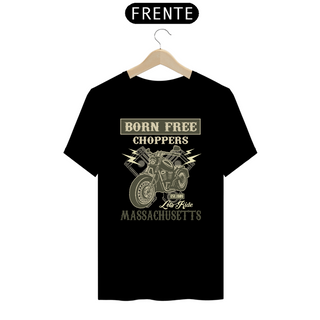 Nome do produtoCamiseta Prime Arte Motos - Born Free