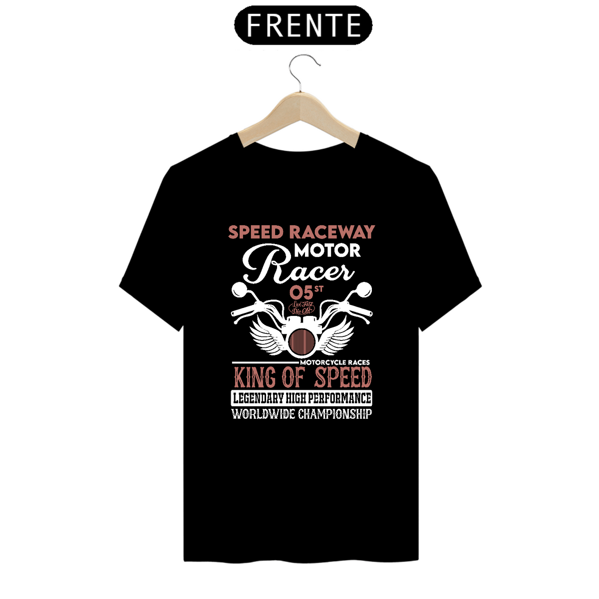 Nome do produto: Camiseta Prime Arte Motos - King Of Speed