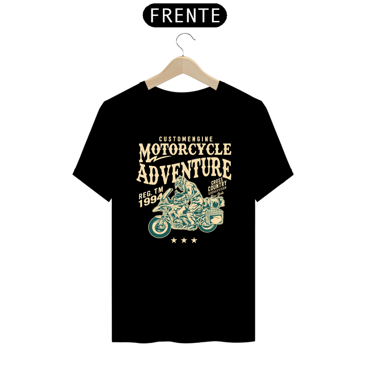 Nome do produto: Camiseta Prime Arte Motos - Motorcycle Adventure