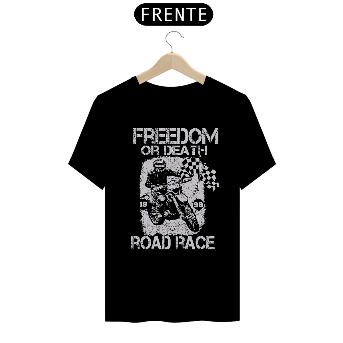 Nome do produto: Camiseta Prime Arte Motos - Freedom Road Race