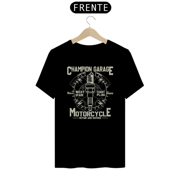 Camiseta Prime Arte Motos - Champion Garage