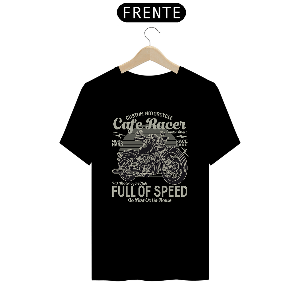 Nome do produto: Camiseta Prime Arte Motos - Full Of Speed