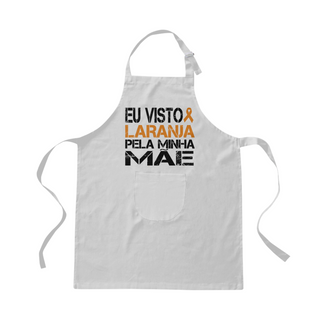 Eu visto laranja pela minha mãe -- Avental Branco