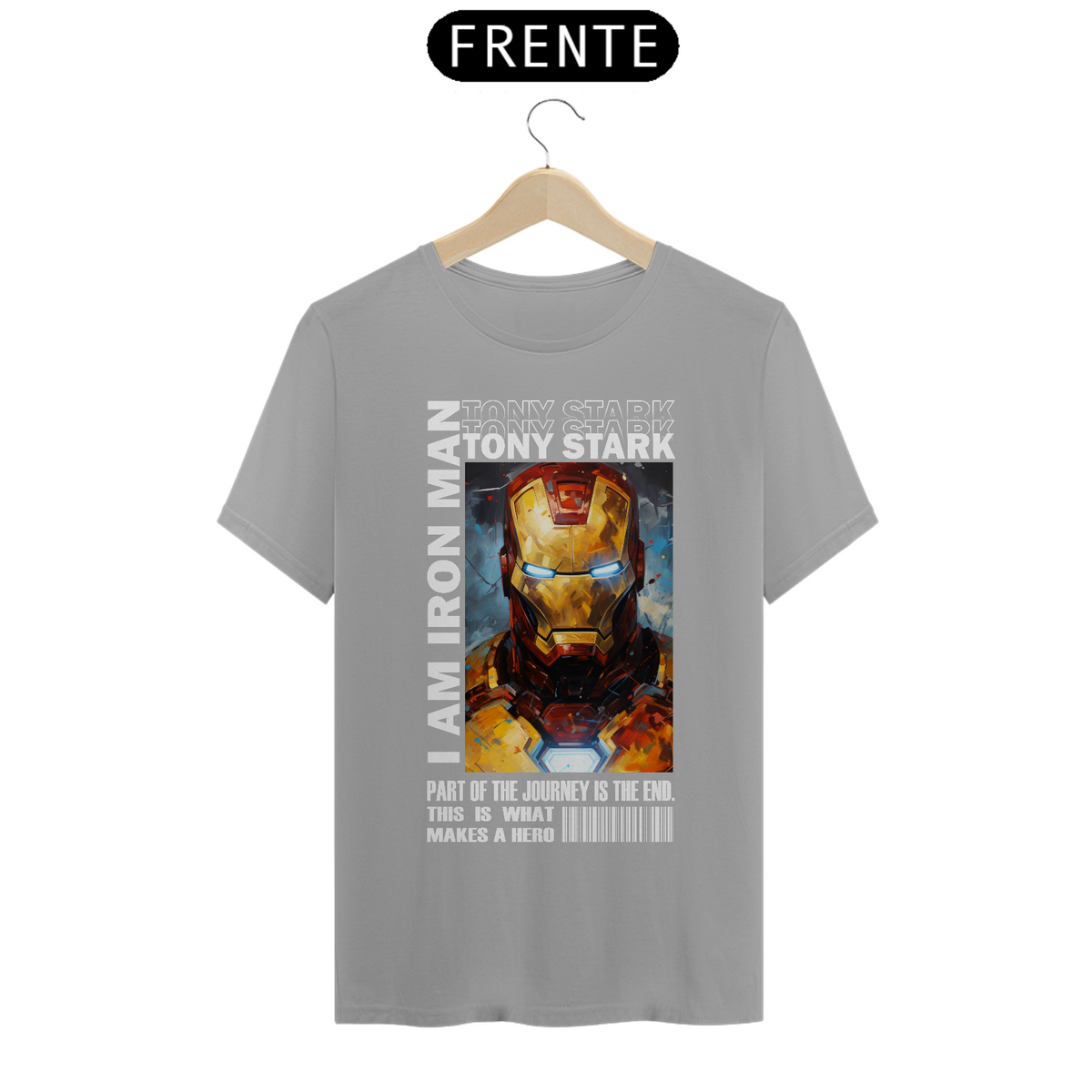 Nome do produto: Camiseta Homem de Ferro - MD2