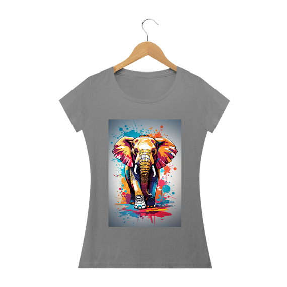 Camiseta Elefante Graffiti