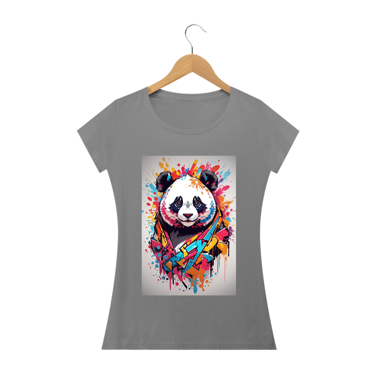 Nome do produto: Camiseta Panda Graffiti