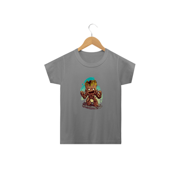 Camiseta Infantil Groot - Miniatura