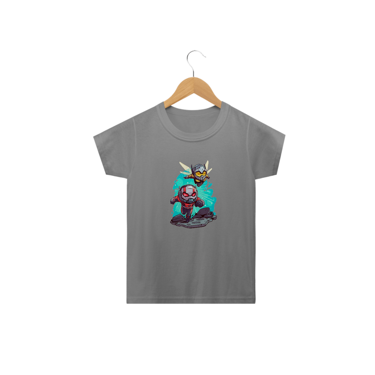 Nome do produto: Camiseta Infantil Homem-Formiga e a Vespa - Miniatura