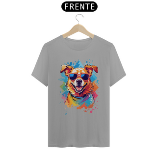 Nome do produtoCamiseta Good Vibes Dog Graffiti