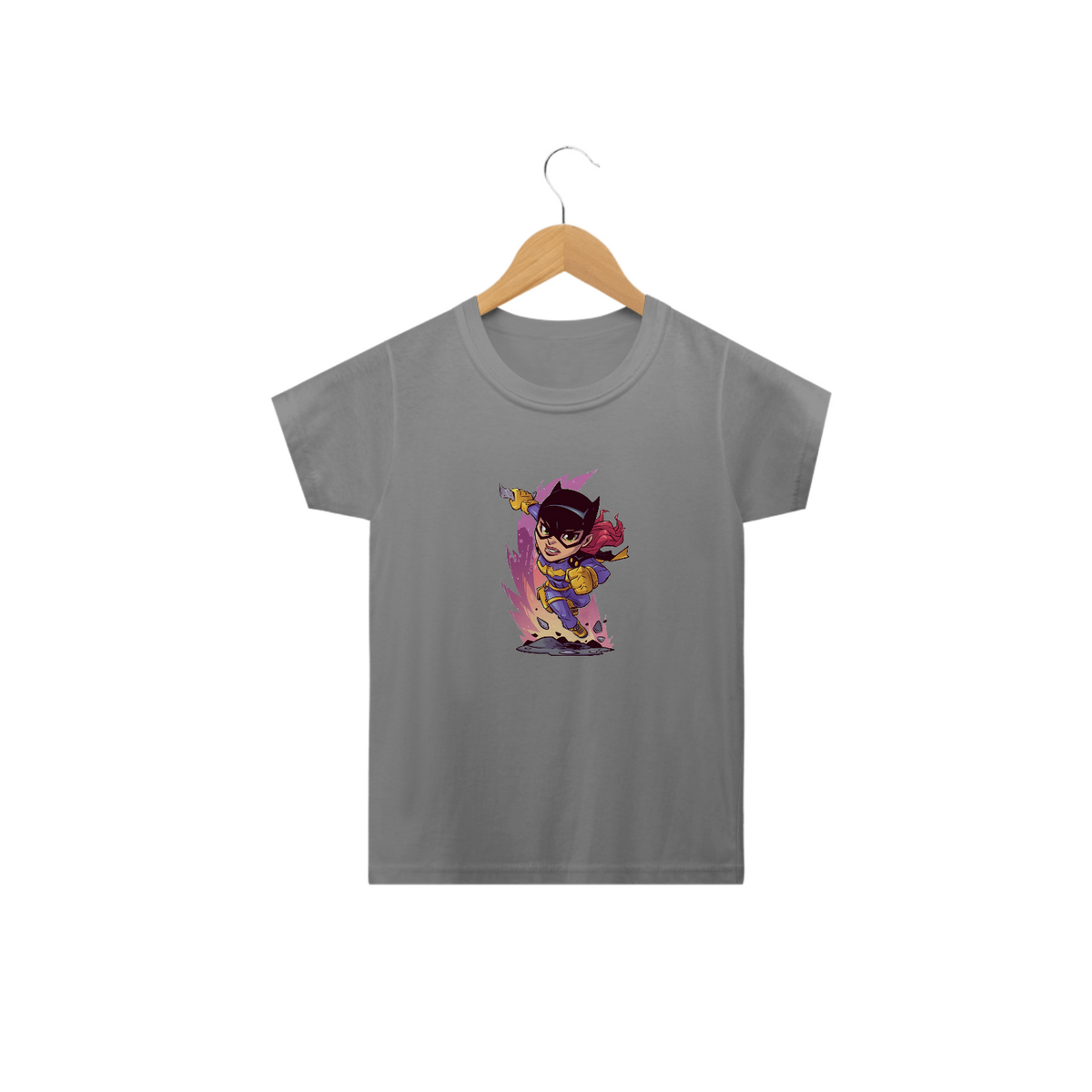 Nome do produto: Camiseta Infantil Batgirl - Miniatura