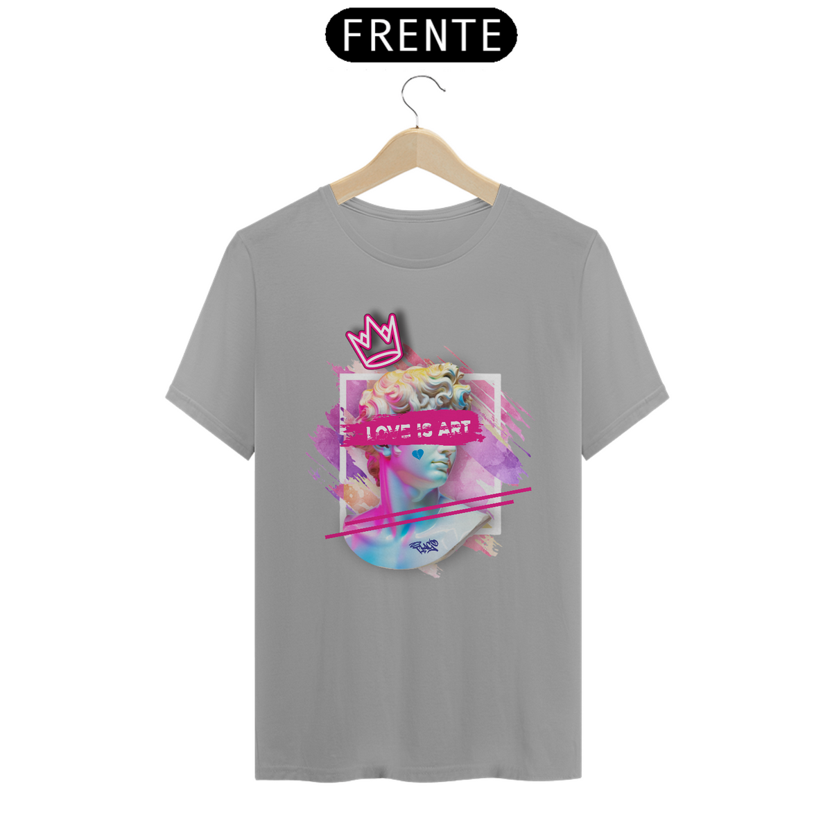 Nome do produto: Camiseta Love is Art