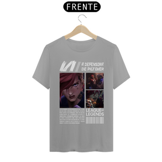 Nome do produtoCamiseta - Vi a defensora de piltover