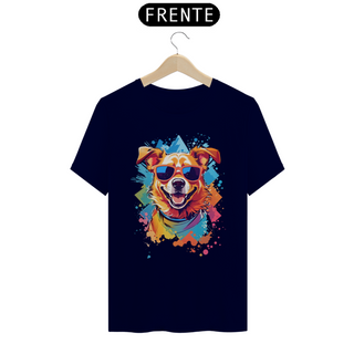 Nome do produtoCamiseta Good Vibes Dog Graffiti