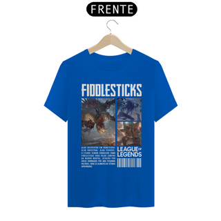 Nome do produtoCamiseta Fiddlesticks - League of Legends