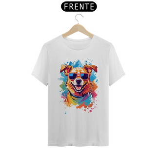 Nome do produtoCamiseta Good Vibes Dog Graffiti