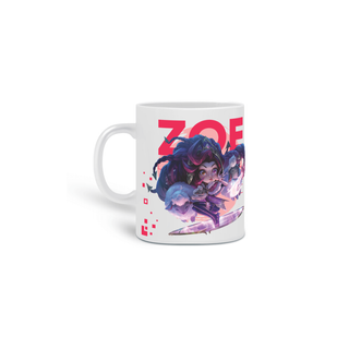 Nome do produtoCaneca Zoe - League of Legends