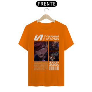 Nome do produtoCamiseta - Vi a defensora de piltover