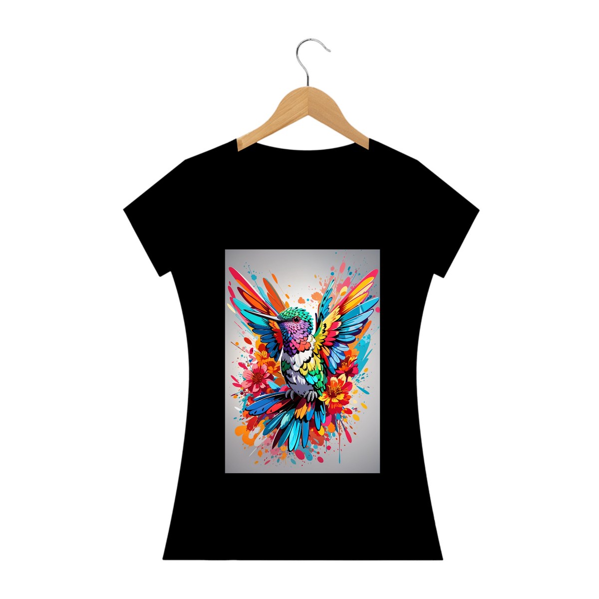 Nome do produto: Camiseta Beija-Flor Graffiti