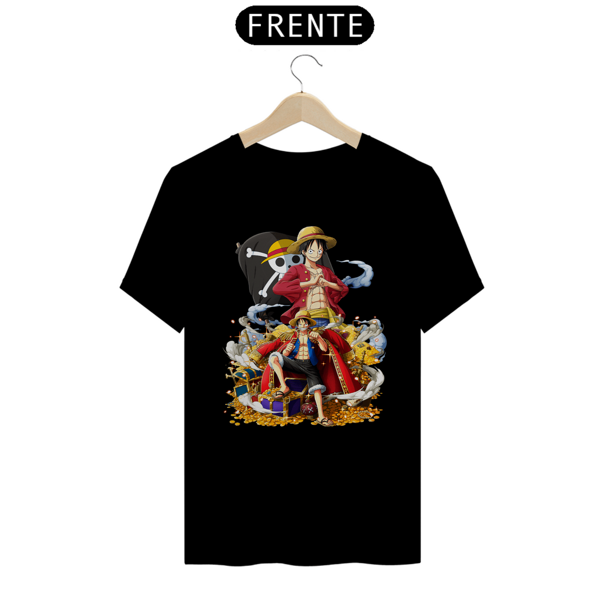 Nome do produto: Camiseta Monkey D. Luffy - One Piece