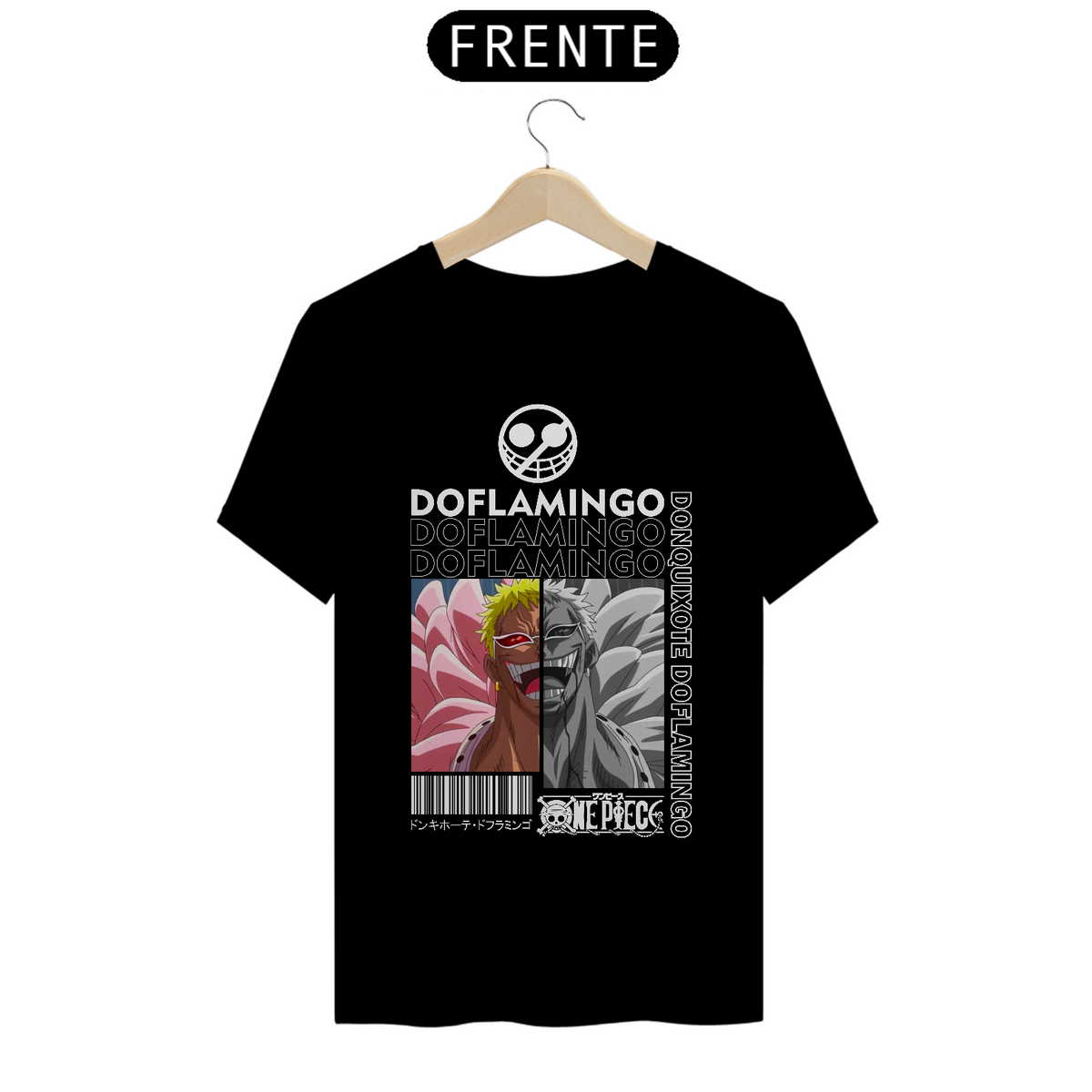 Nome do produto: Camiseta Doflamingo - One Piece