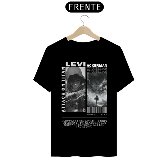 Camiseta Levi Ackerman - Attack on Titan