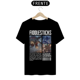 Nome do produtoCamiseta Fiddlesticks - League of Legends