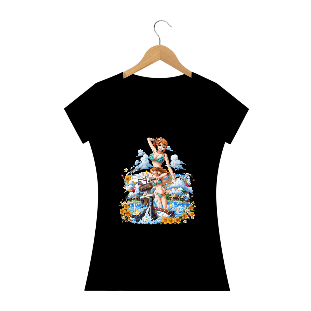 Nome do produto: Camiseta Nami - One Piece