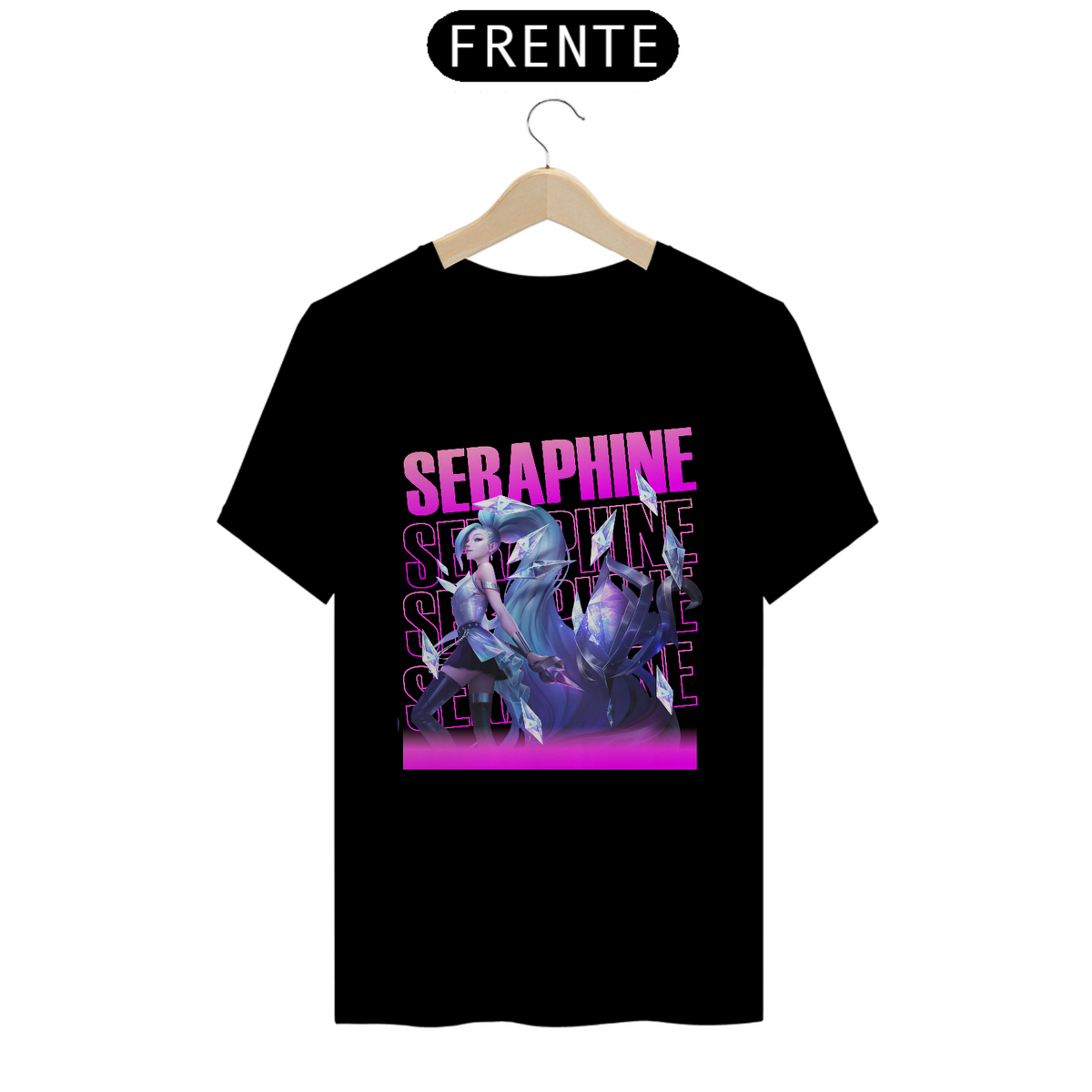 Nome do produto: Camiseta Seraphine - League of Legends