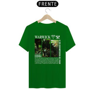 Nome do produtoCamiseta - Warwick a Ira Desimpedida de Zaun