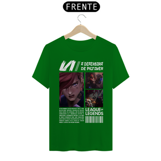 Nome do produtoCamiseta - Vi a defensora de piltover