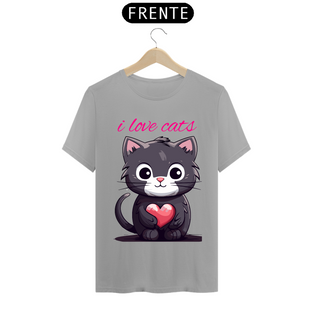 Nome do produtoCamiseta i love cats